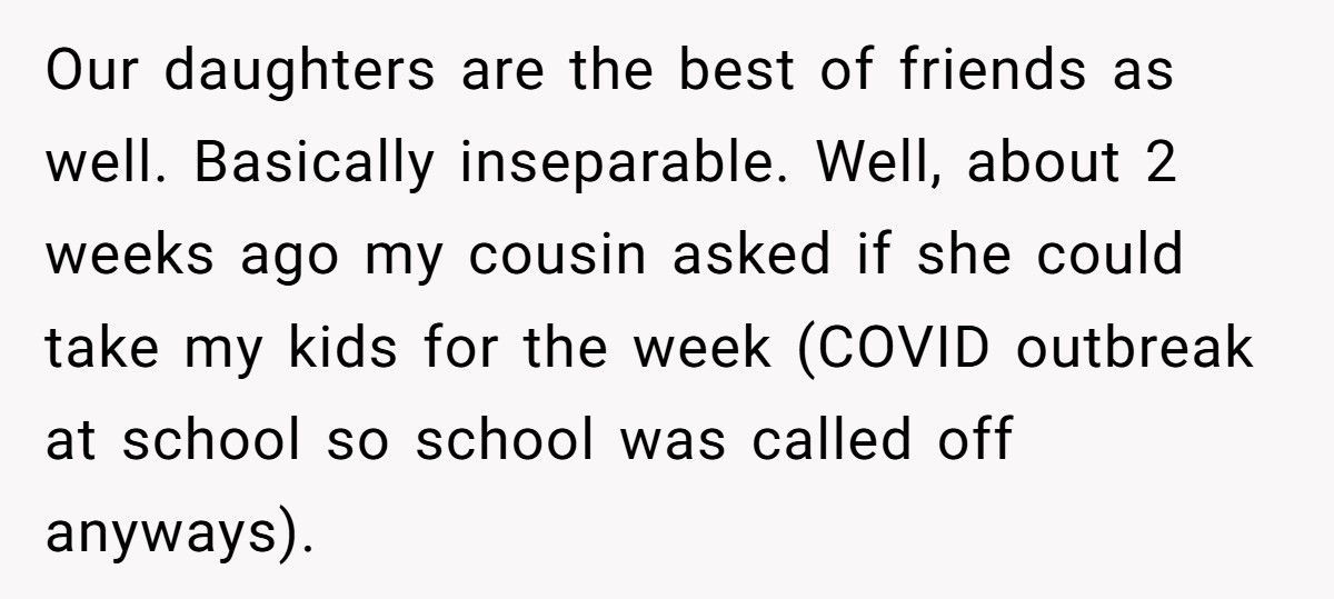 Mom Refuses To Let Daughter Visit Cousin After Autistic Son Crosses The Line