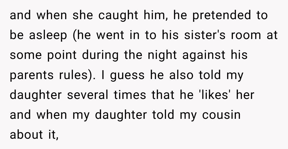 Mom Refuses To Let Daughter Visit Cousin After Autistic Son Crosses The Line