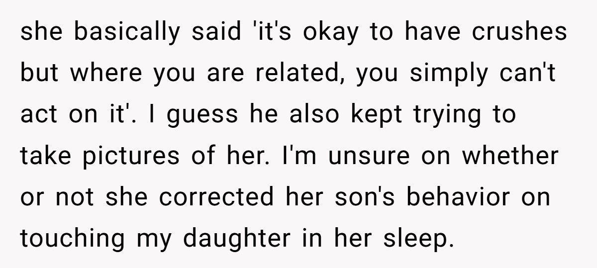 Mom Refuses To Let Daughter Visit Cousin After Autistic Son Crosses The Line