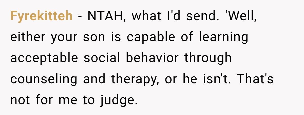 Mom Refuses To Let Daughter Visit Cousin After Autistic Son Crosses The Line