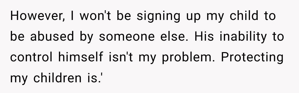 Mom Refuses To Let Daughter Visit Cousin After Autistic Son Crosses The Line