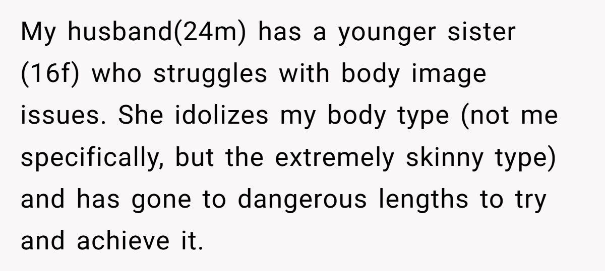 Woman Hurt After Husband Uses Her Body To “Teach” Sister About Beauty Standards