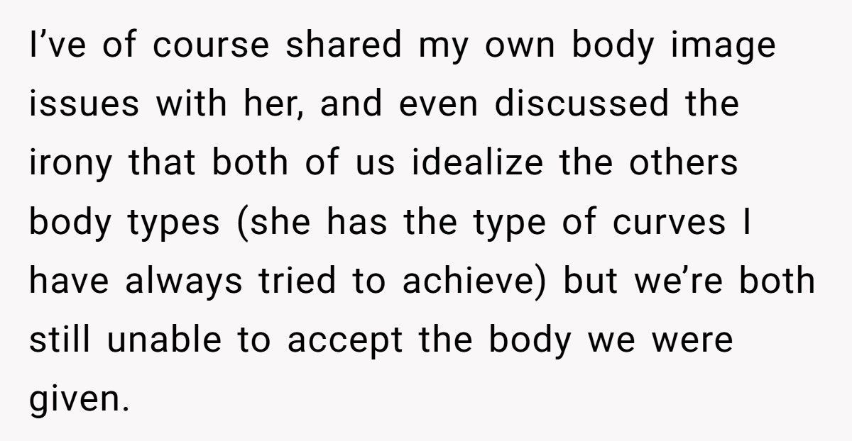 Woman Hurt After Husband Uses Her Body To “Teach” Sister About Beauty Standards