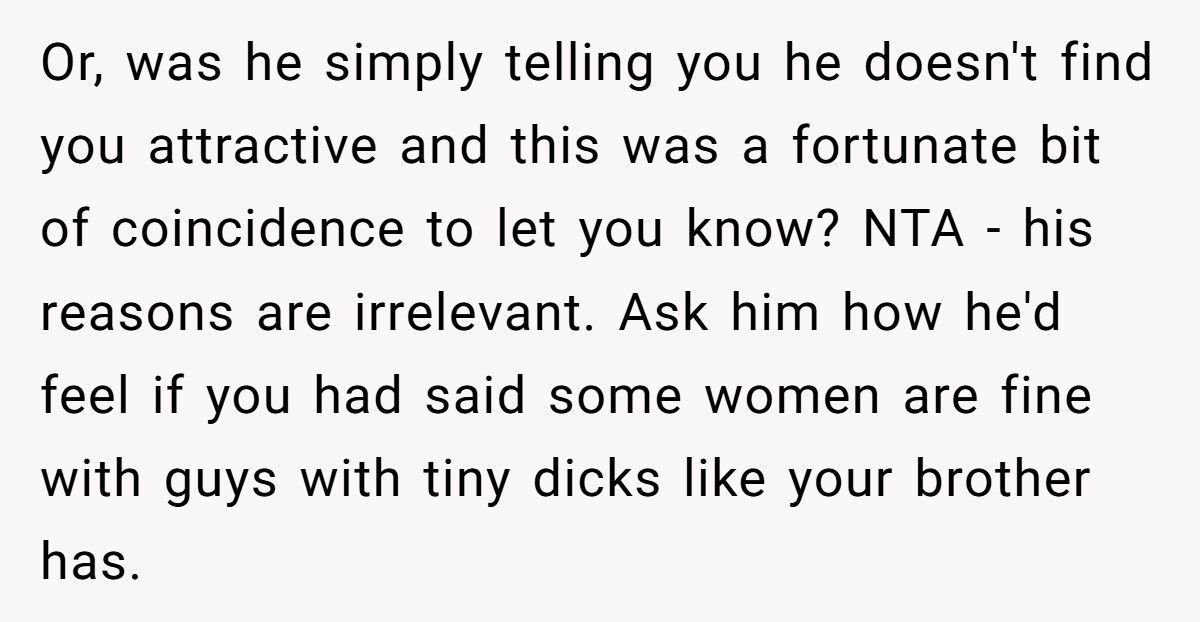 Woman Hurt After Husband Uses Her Body To “Teach” Sister About Beauty Standards