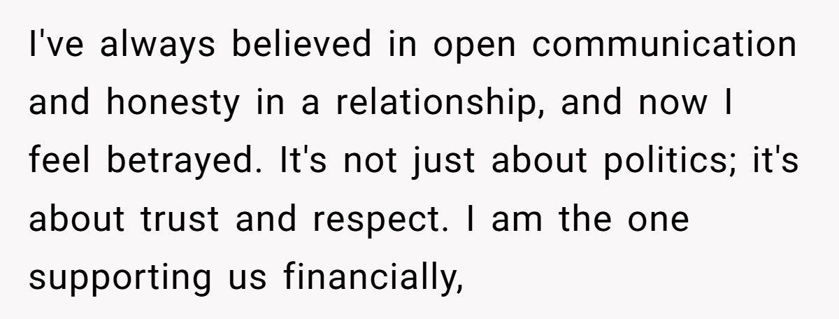 Husband Preaches “Women Belong In The Home” While Living Off His Wife