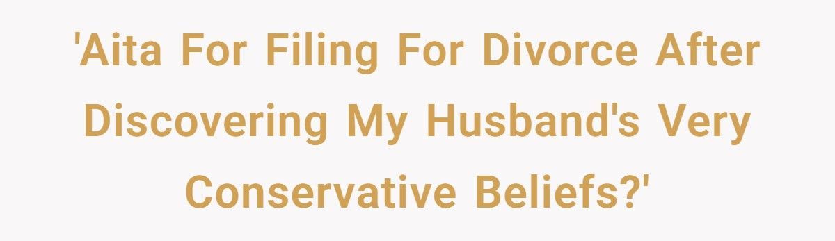 Husband Preaches “Women Belong In The Home” While Living Off His Wife