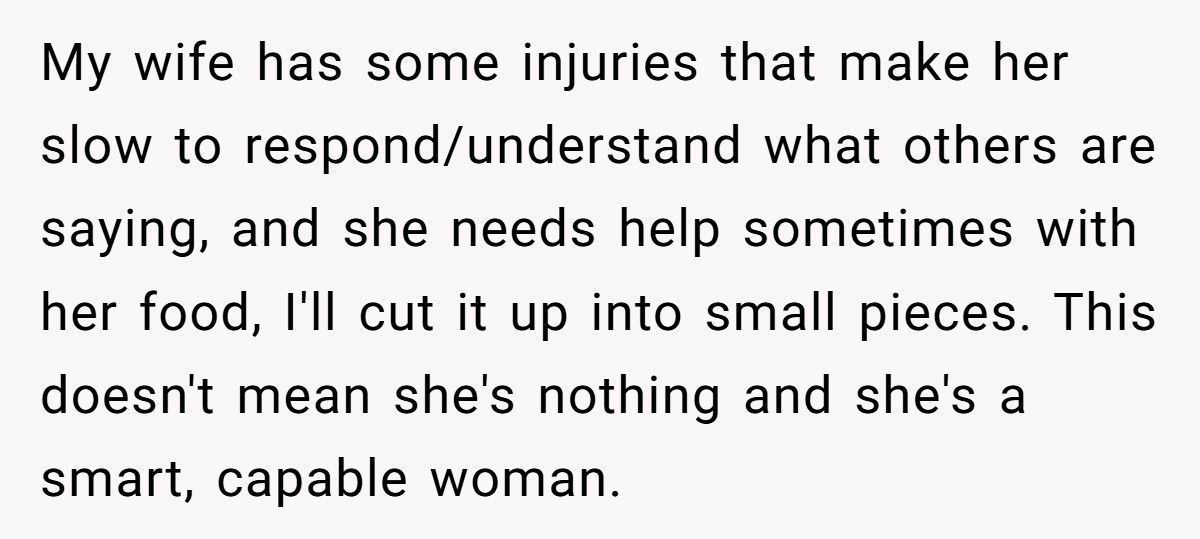 Brother Drops Out As Best Man After Groom Treats His Wife Like A Child