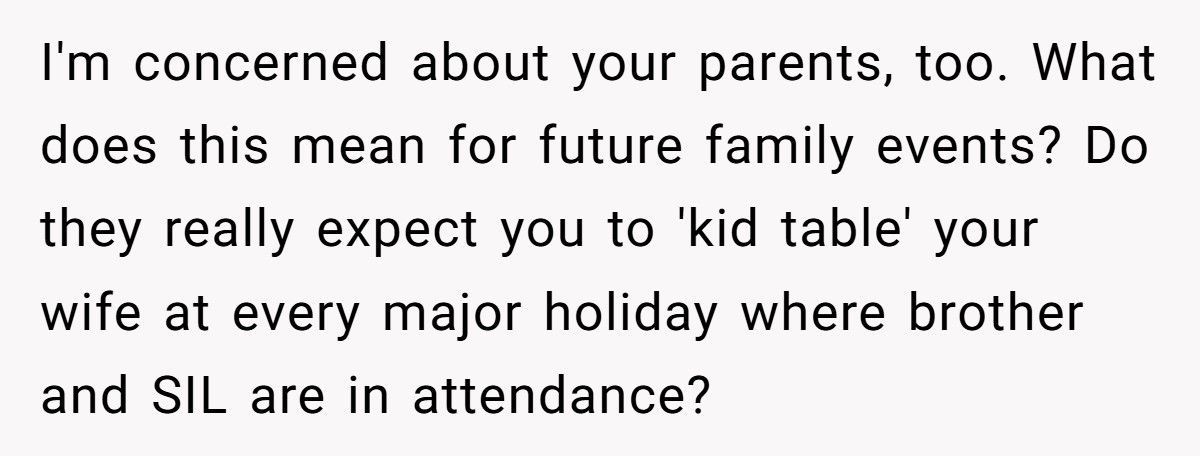 Brother Drops Out As Best Man After Groom Treats His Wife Like A Child