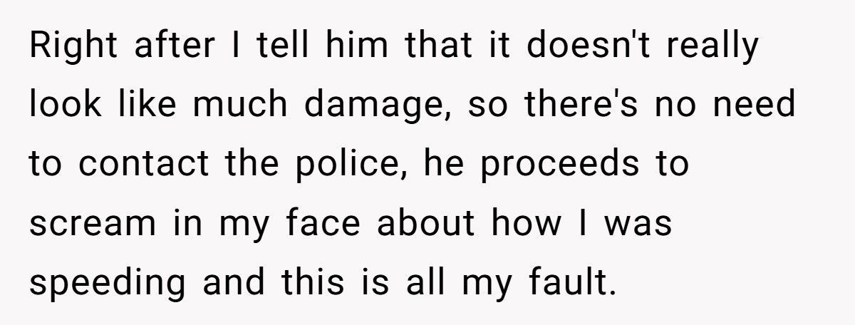 Driver Demands Police After Fender Bender, Ends Up With A $1,000 Ticket