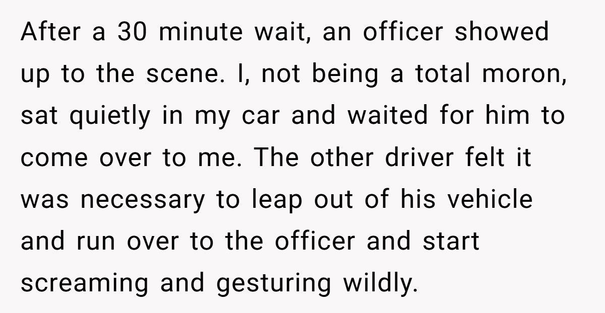 Driver Demands Police After Fender Bender, Ends Up With A $1,000 Ticket