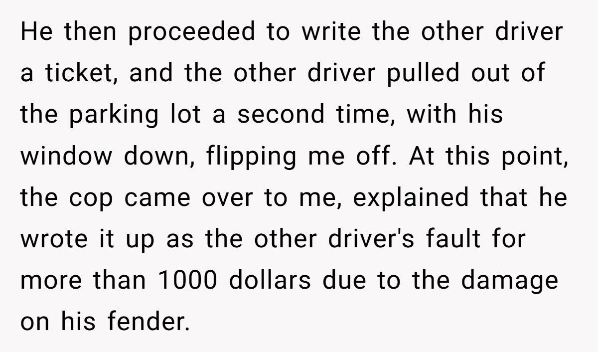 Driver Demands Police After Fender Bender, Ends Up With A $1,000 Ticket