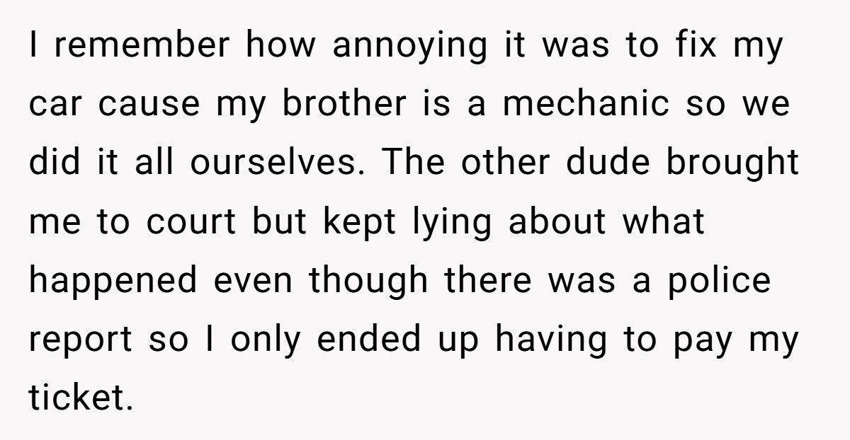 Driver Demands Police After Fender Bender, Ends Up With A $1,000 Ticket