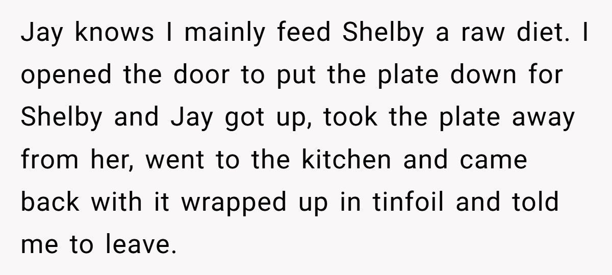Woman Feeds Dog A Quarter Of Roast Boyfriend Cooked, Then Acts Shocked When He Breaks Up With Her
