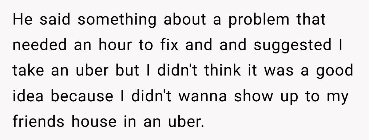 Wife Wakes Husband After His Night Shift To Fix Her Car Because She “Didn’t Want To Show Up In An Uber”