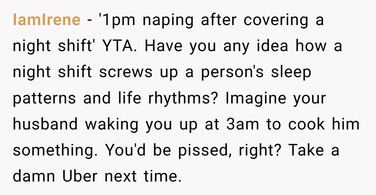 Wife Wakes Husband After His Night Shift To Fix Her Car Because She “Didn’t Want To Show Up In An Uber”