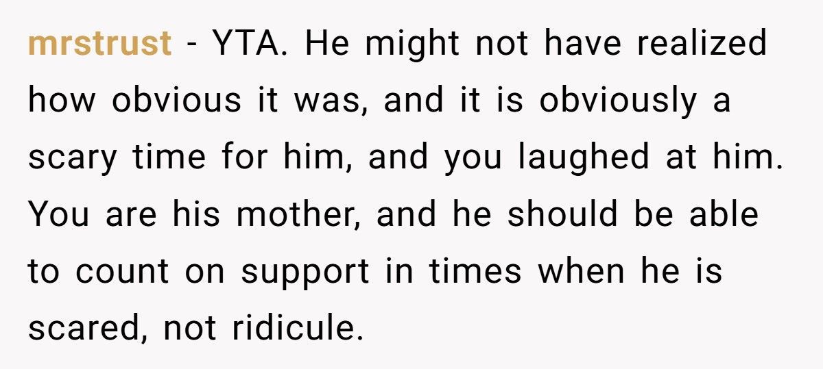 Mom Tells Teen Son He’s “Obviously Gay”, Now He Won’t Speak To Her