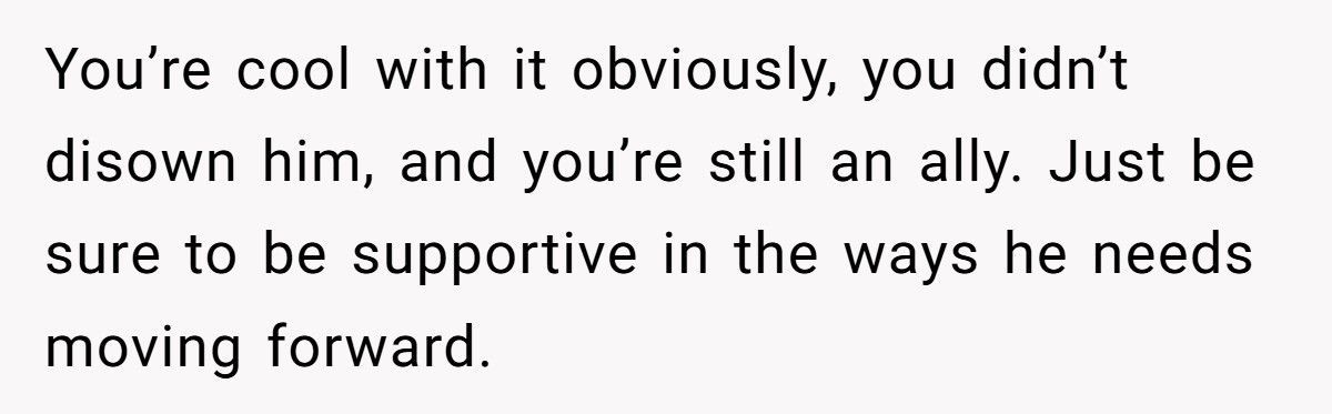 Mom Tells Teen Son He’s “Obviously Gay”, Now He Won’t Speak To Her