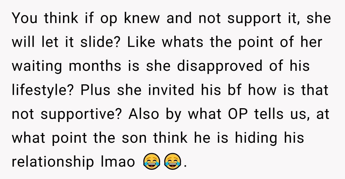 Mom Tells Teen Son He’s “Obviously Gay”, Now He Won’t Speak To Her