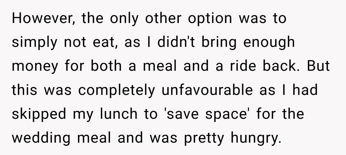 Wedding Guest Walks Out On $50 Steak Menu, Grabs McDonald’s Instead