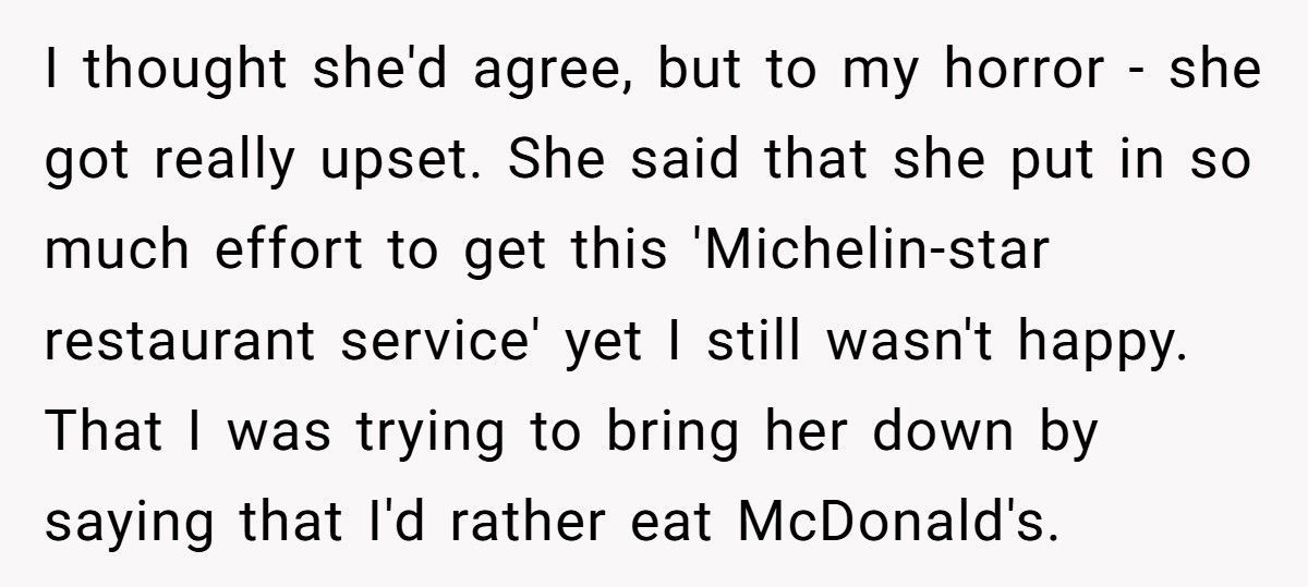 Wedding Guest Walks Out On $50 Steak Menu, Grabs McDonald’s Instead