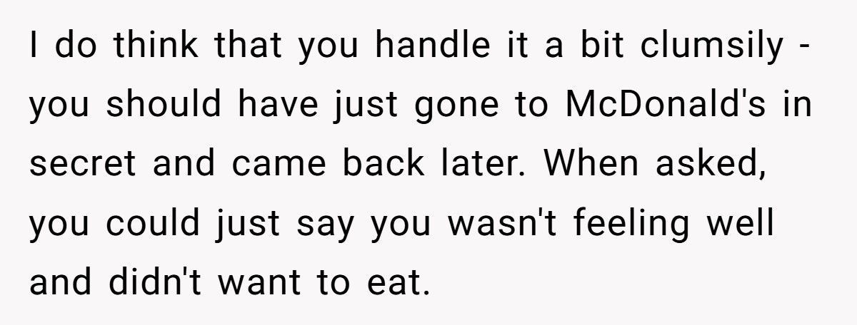 Wedding Guest Walks Out On $50 Steak Menu, Grabs McDonald’s Instead