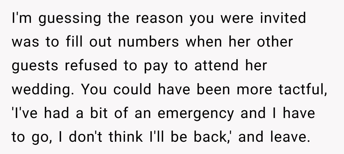 Wedding Guest Walks Out On $50 Steak Menu, Grabs McDonald’s Instead