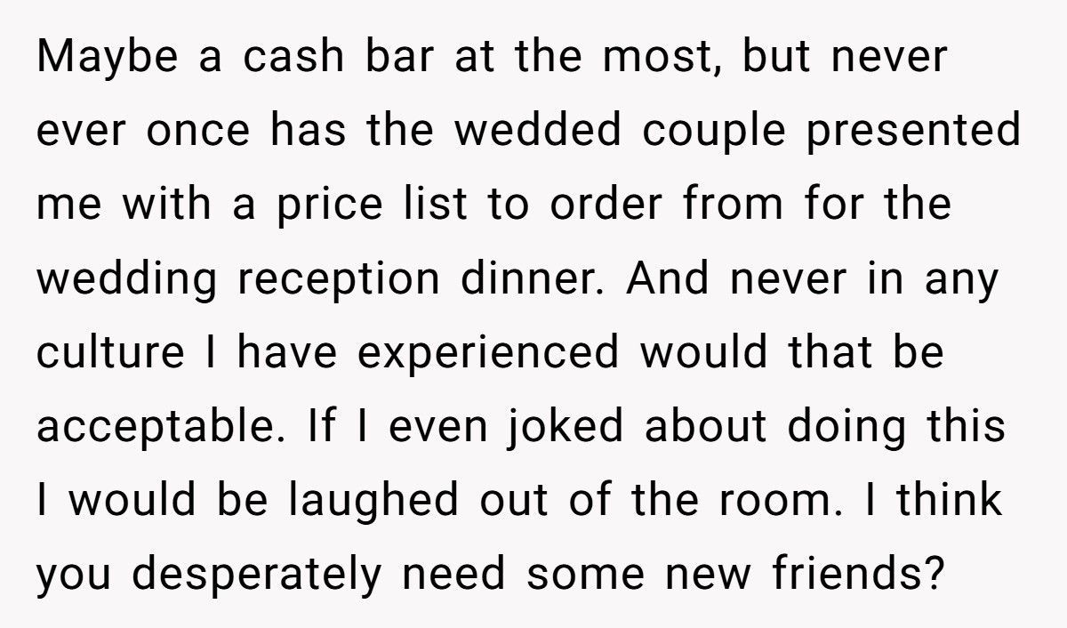 Wedding Guest Walks Out On $50 Steak Menu, Grabs McDonald’s Instead