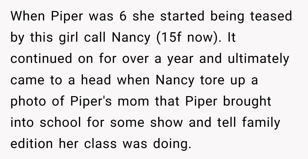 Dad Marries Daughter’s Childhood Bully’s Mom, Then Wonders Why They Aren’t “Sisters”