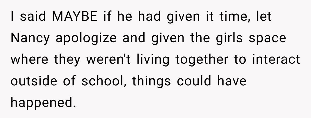 Dad Marries Daughter’s Childhood Bully’s Mom, Then Wonders Why They Aren’t “Sisters”
