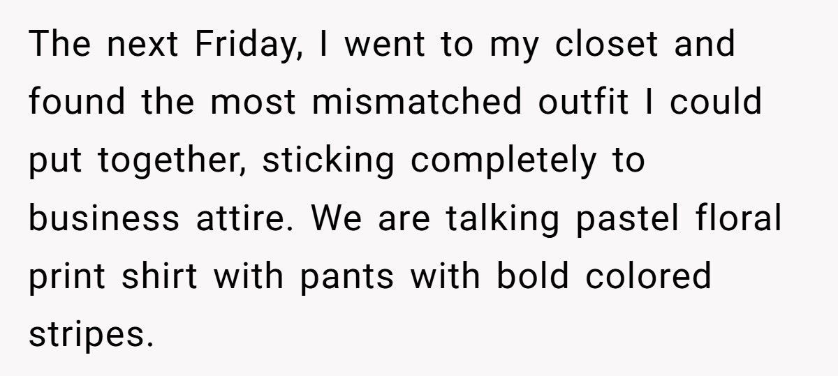 Boss Bans Jeans On Fridays, Office Responds With Hideous Fashion Show