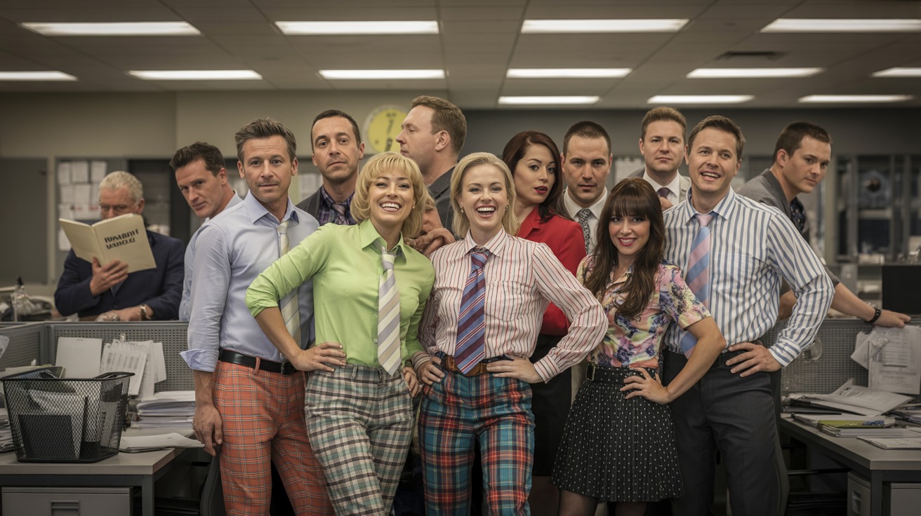 Boss Bans Jeans On Fridays, Office Responds With Hideous Fashion Show