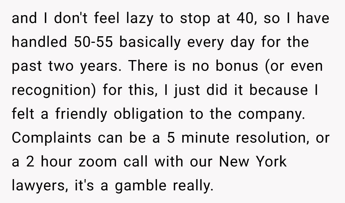 Man Handles 50 Cases A Day For 2 Years, Boss Sends Him To ‘Underperformer’ Training For Missing One