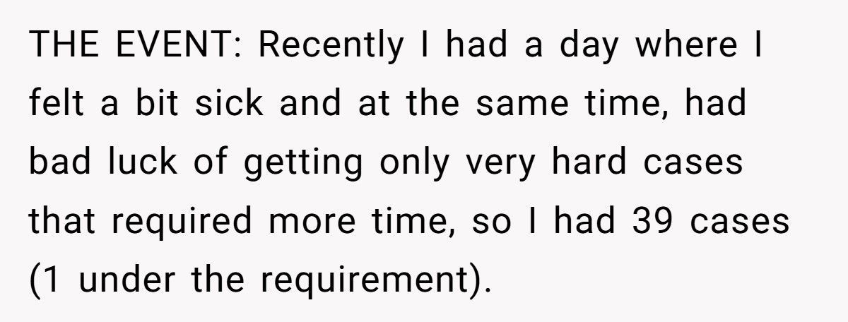 Man Handles 50 Cases A Day For 2 Years, Boss Sends Him To ‘Underperformer’ Training For Missing One