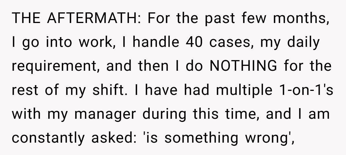 Man Handles 50 Cases A Day For 2 Years, Boss Sends Him To ‘Underperformer’ Training For Missing One