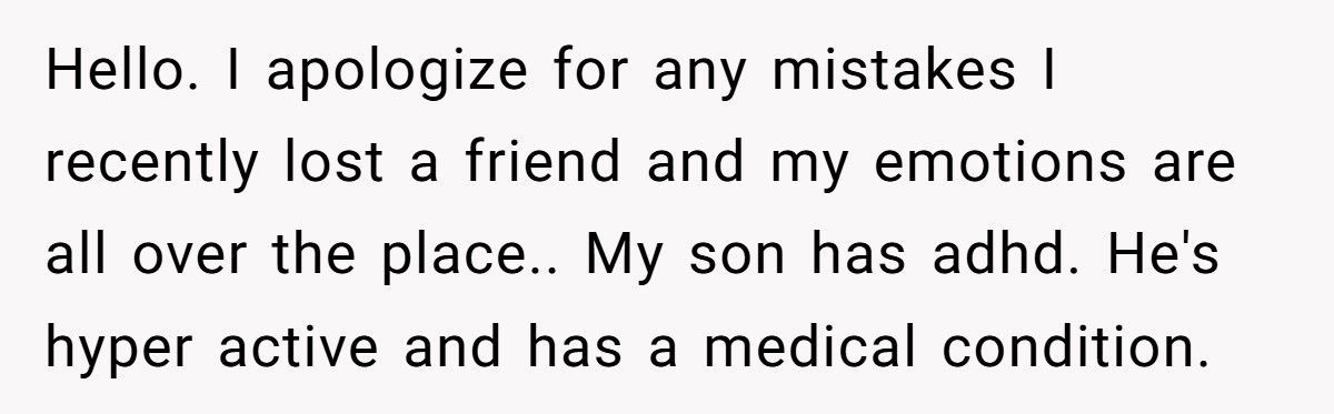 Mom Refuses To Apologize After In-Laws Made Her 4-Year-Old Pee Himself