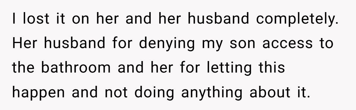 Mom Refuses To Apologize After In-Laws Made Her 4-Year-Old Pee Himself