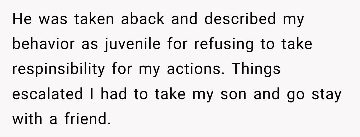 Mom Refuses To Apologize After In-Laws Made Her 4-Year-Old Pee Himself