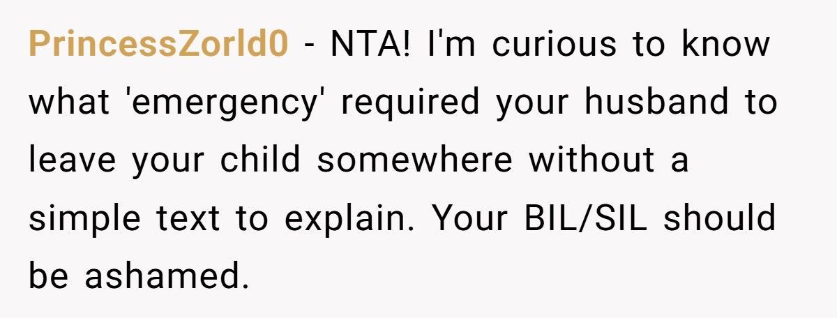 Mom Refuses To Apologize After In-Laws Made Her 4-Year-Old Pee Himself