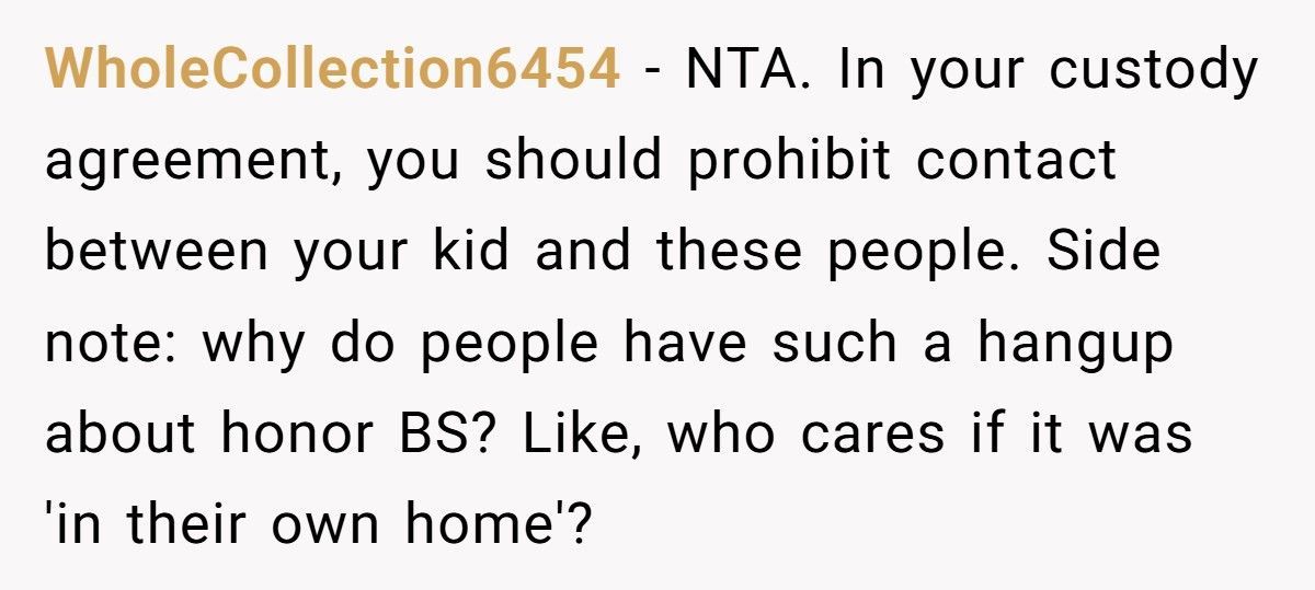 Mom Refuses To Apologize After In-Laws Made Her 4-Year-Old Pee Himself