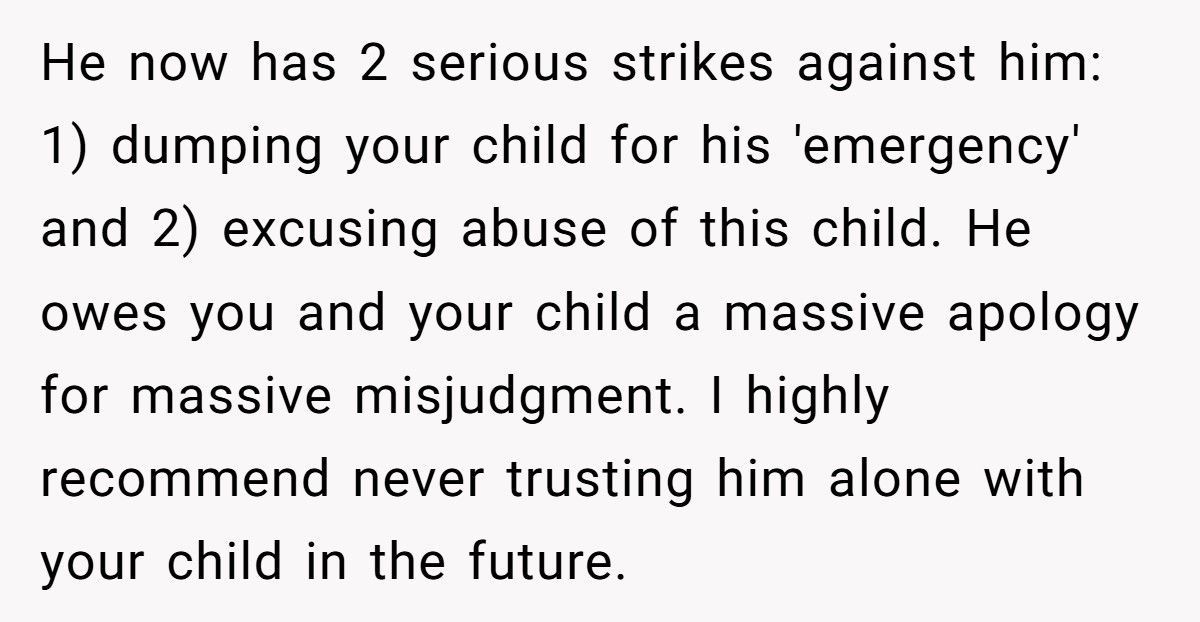 Mom Refuses To Apologize After In-Laws Made Her 4-Year-Old Pee Himself