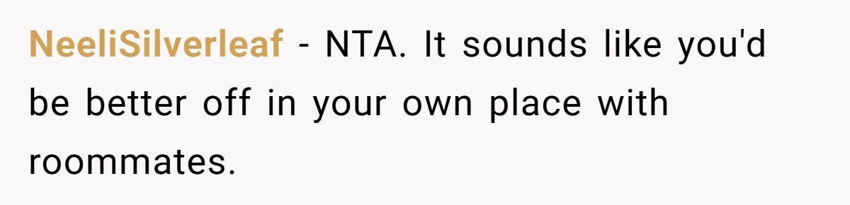 Parents Demand $650 Rent From 18-Year-Old Daughter While Stepbrother Lives Free
