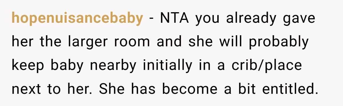 Woman Refuses To Give Up Gaming Room, Pregnant Sister Calls Her “Selfish” And Demands Master Suite Too