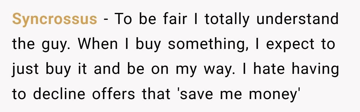 Guy Refuses Discounts, Insults Clerk, And Ends Up Paying Full Price For The Worst Seat Possible
