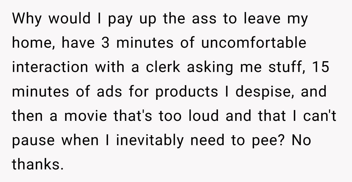 Guy Refuses Discounts, Insults Clerk, And Ends Up Paying Full Price For The Worst Seat Possible