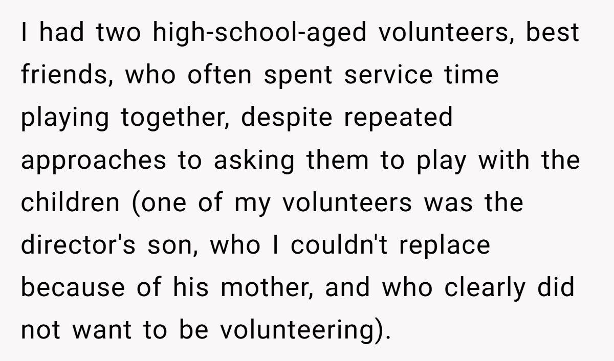 Sunday School Teacher Fired For Not Using Baby Talk, Becomes The Expert Hired To Fix Their Chaos