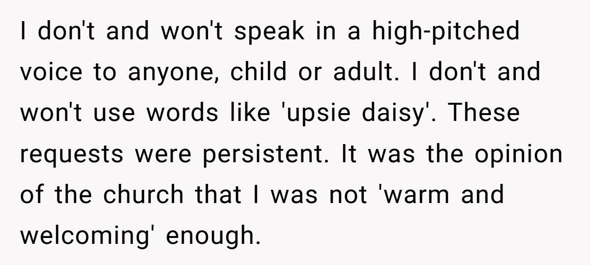 Sunday School Teacher Fired For Not Using Baby Talk, Becomes The Expert Hired To Fix Their Chaos