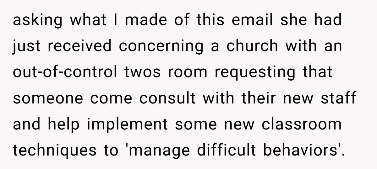 Sunday School Teacher Fired For Not Using Baby Talk, Becomes The Expert Hired To Fix Their Chaos