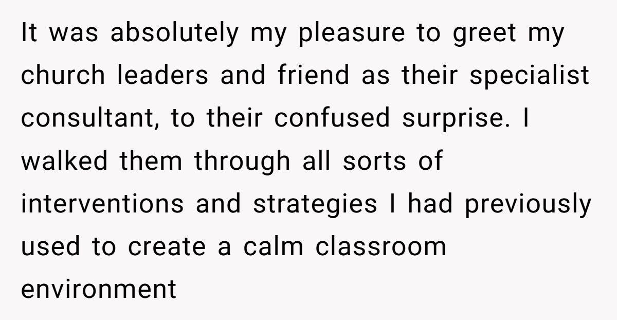 Sunday School Teacher Fired For Not Using Baby Talk, Becomes The Expert Hired To Fix Their Chaos