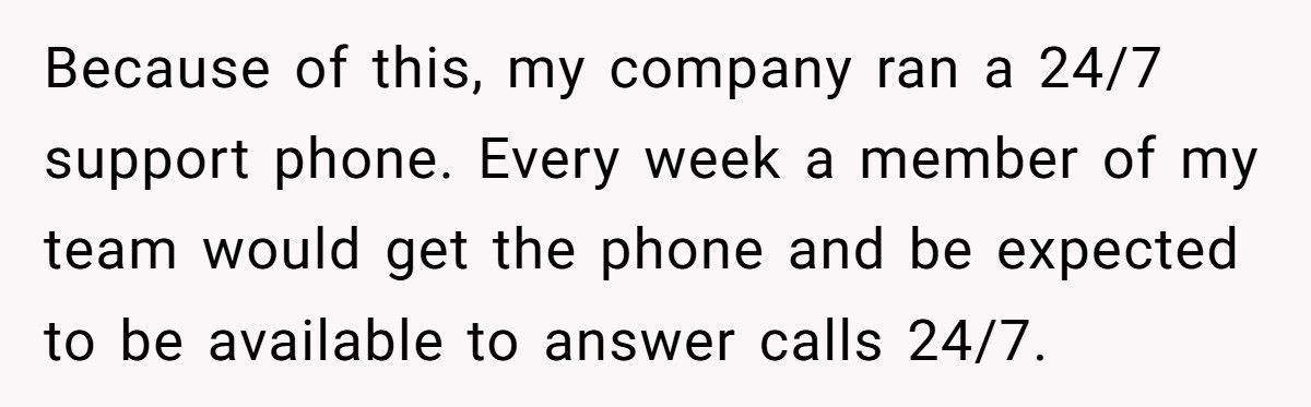 Boss Forces Contractor To Take 24/7 Phone, Company Ends Up Paying $10K For Two Calls Boss Forces Contractor To Take 24/7 Phone, Company Ends Up Paying $10K For Two Calls