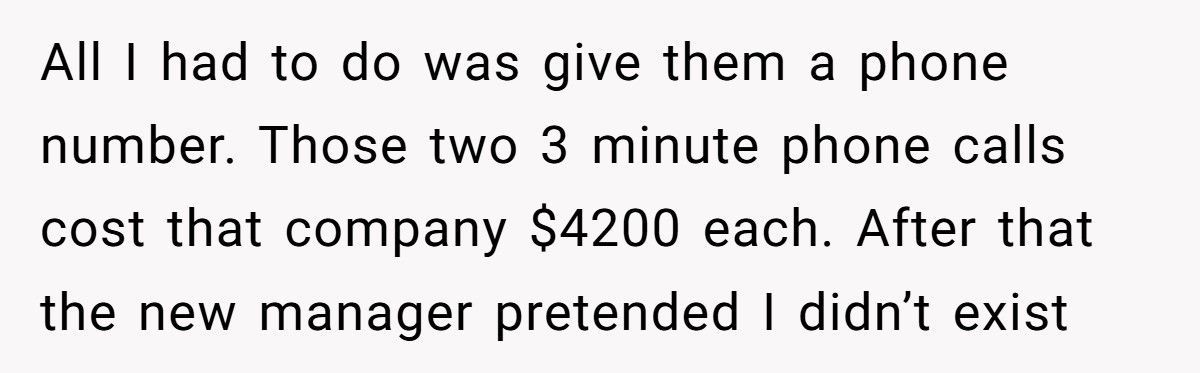 Boss Forces Contractor To Take 24/7 Phone, Company Ends Up Paying $10K For Two Calls Boss Forces Contractor To Take 24/7 Phone, Company Ends Up Paying $10K For Two Calls